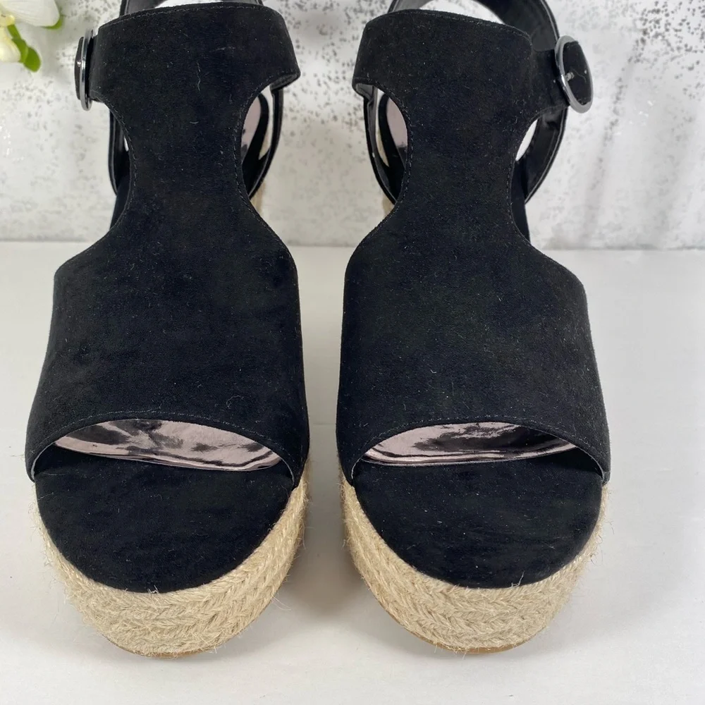 🆕Carlos by Carlos Santana Black Wedge Shoe - 8.5